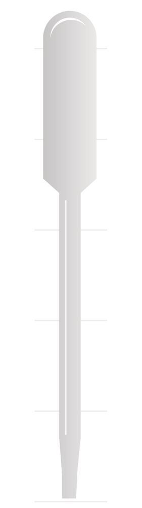 Pasteur pipettes ungraduated, 6 ml, wide opening, 250 unit(s) - Luminix Health