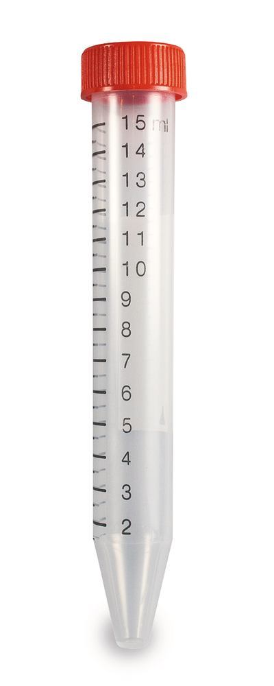 15 ml centrifuge tubes, Without rim, non-sterile, 750 unit(s) - Luminix Health