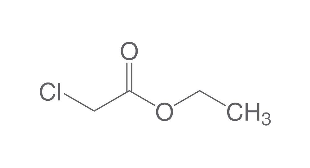 Chloroacetic acid ethyl ester, min. 98 %, for synthesis, 250 ml, glass - Luminix Health