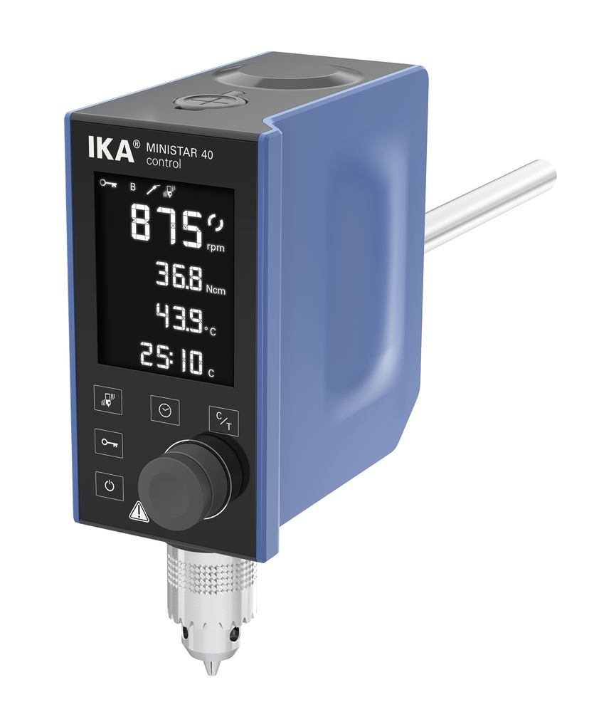 MINISTAR 40 control laboratory stirrers, up to 25 l, 60/46 W, 30-1000/min - Luminix Health