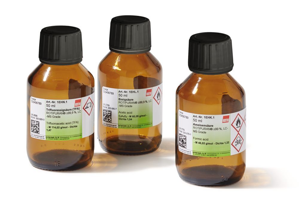 Formic acid, ROTIPURAN® min. 99 %, LC-MS Grade, 10 ml, glass ampoule - Luminix Health