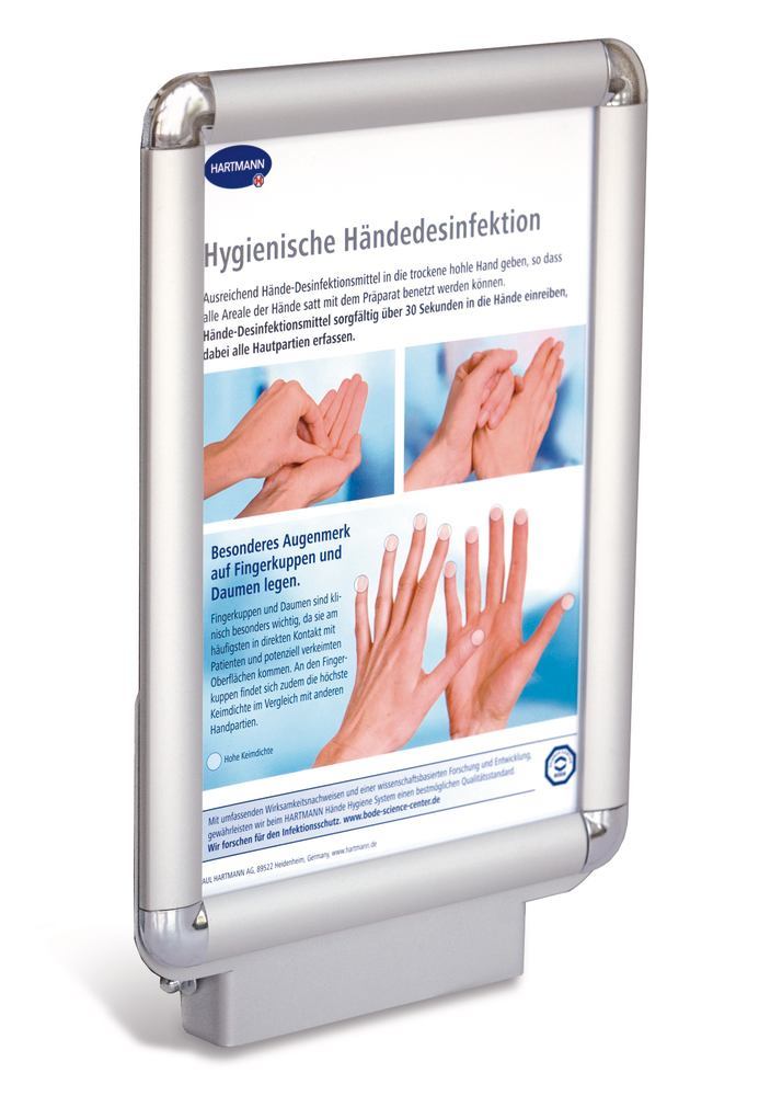 Flyer holder for hygiene tower, 1 unit(s) - Luminix Health