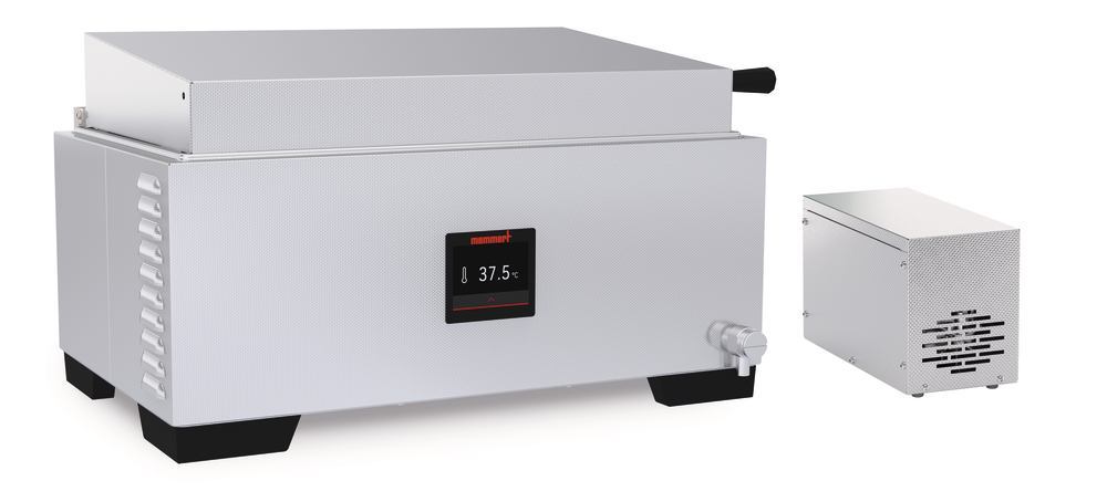 WTB 15 water bath with circulation pump, incl. stainless steel slanting cover - Luminix Health