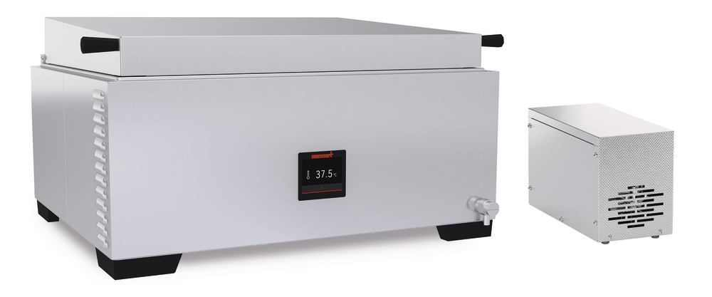 WTB 50 water bath with circulation pump, incl. stainless steel slanting cover - Luminix Health