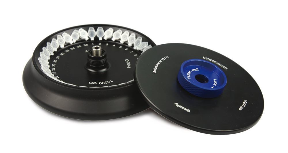 36-fold angle rotor for 0.5 ml vials, f. microlitre centrifuge CD-3124R - Luminix Health