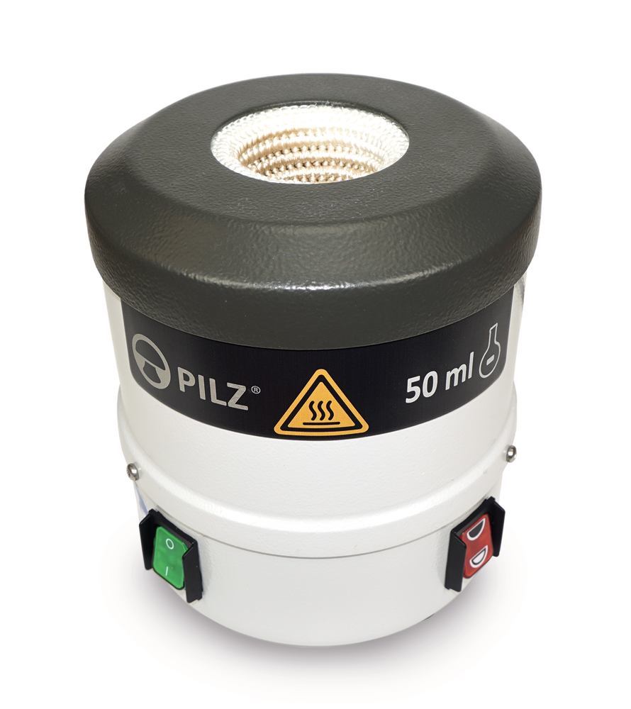 Pilz® LP2 Protect heating mantle, One heat zone, up to 450 °C, 50 ml, 1 unit(s) - Luminix Health