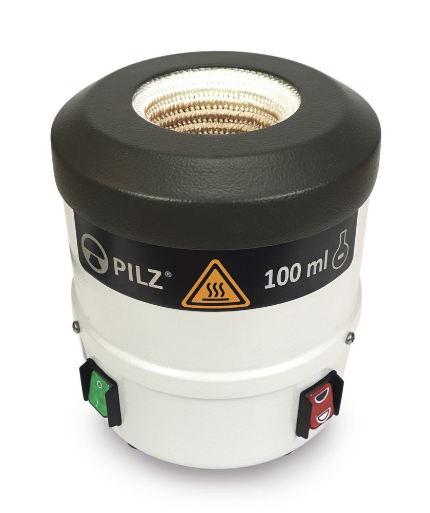 Pilz® LP2 Protect heating mantle, One heat zone, up to 450 °C, 100 ml, 1 unit(s) - Luminix Health