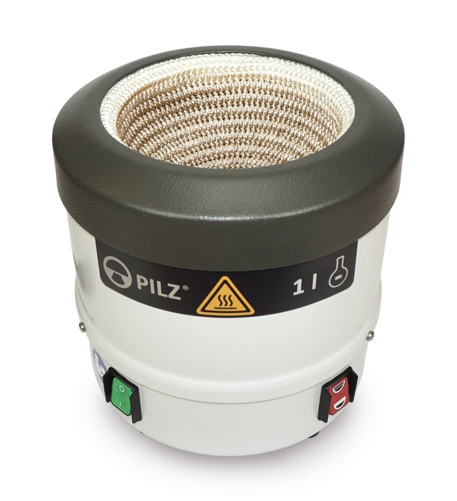 Pilz® LP2 Protect heating mantle, Two heat zones, up to 450 °C, 1000 ml - Luminix Health