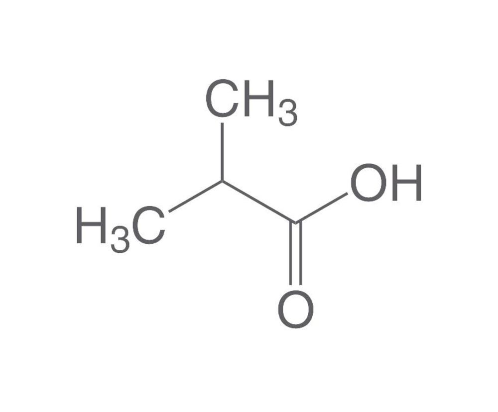 Isobutyric acid, min. 99 %, for synthesis, 250 ml, glass - Luminix Health
