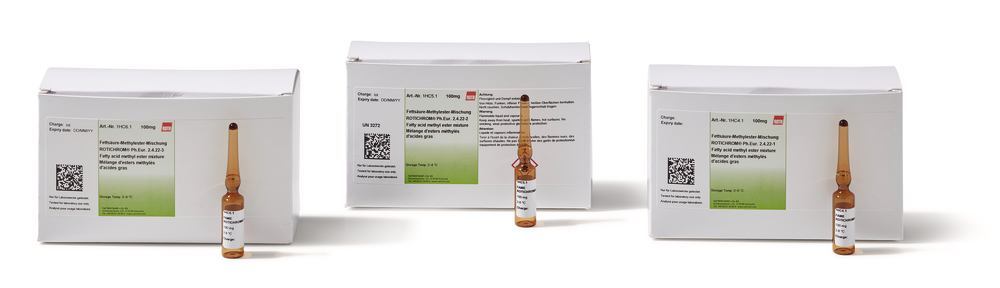 Fatty acid methyl ester mixture, ROTICHROM®, FAME Mix acc. to Ph.Eur.2.4.22-1 - Luminix Health