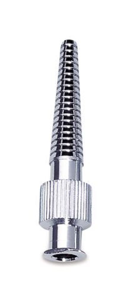 Luer hose connectors, conical, Brass, hose inner Ø 2-6 mm, LLF, 1 unit(s) - Luminix Health