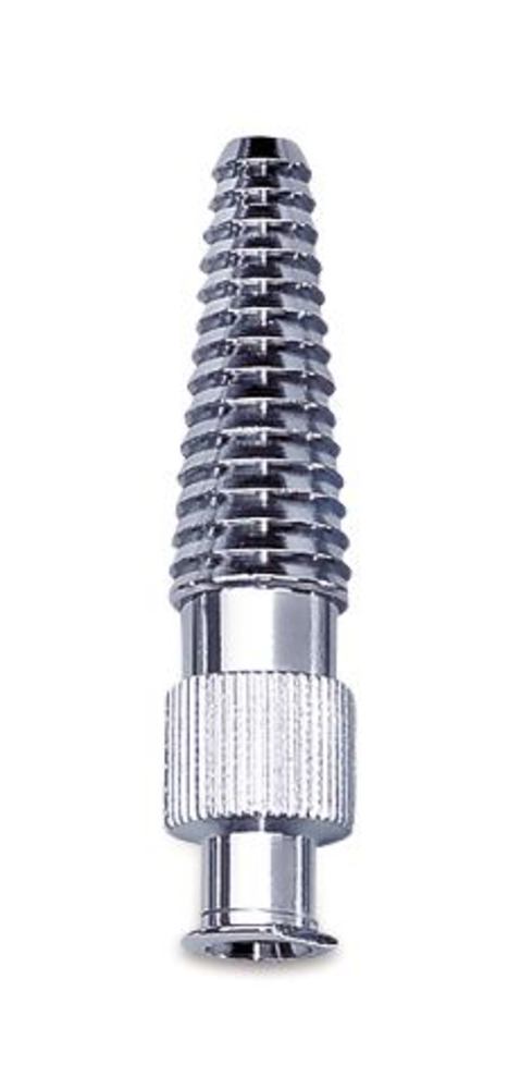 Luer hose connectors, conical, Brass, hose inner Ø 5-9 mm, LLF, 1 unit(s) - Luminix Health