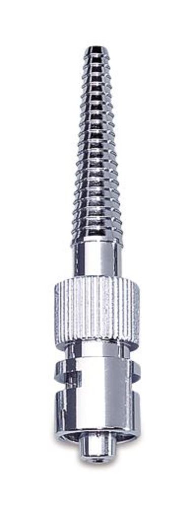 Luer hose connectors, conical, Brass, hose inner Ø 2-6 mm, LLM, 1 unit(s) - Luminix Health