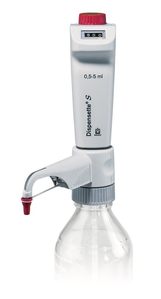 Dispensette® S, digital, without RV, volume 0.5-5 ml, 1 unit(s) - Luminix Health
