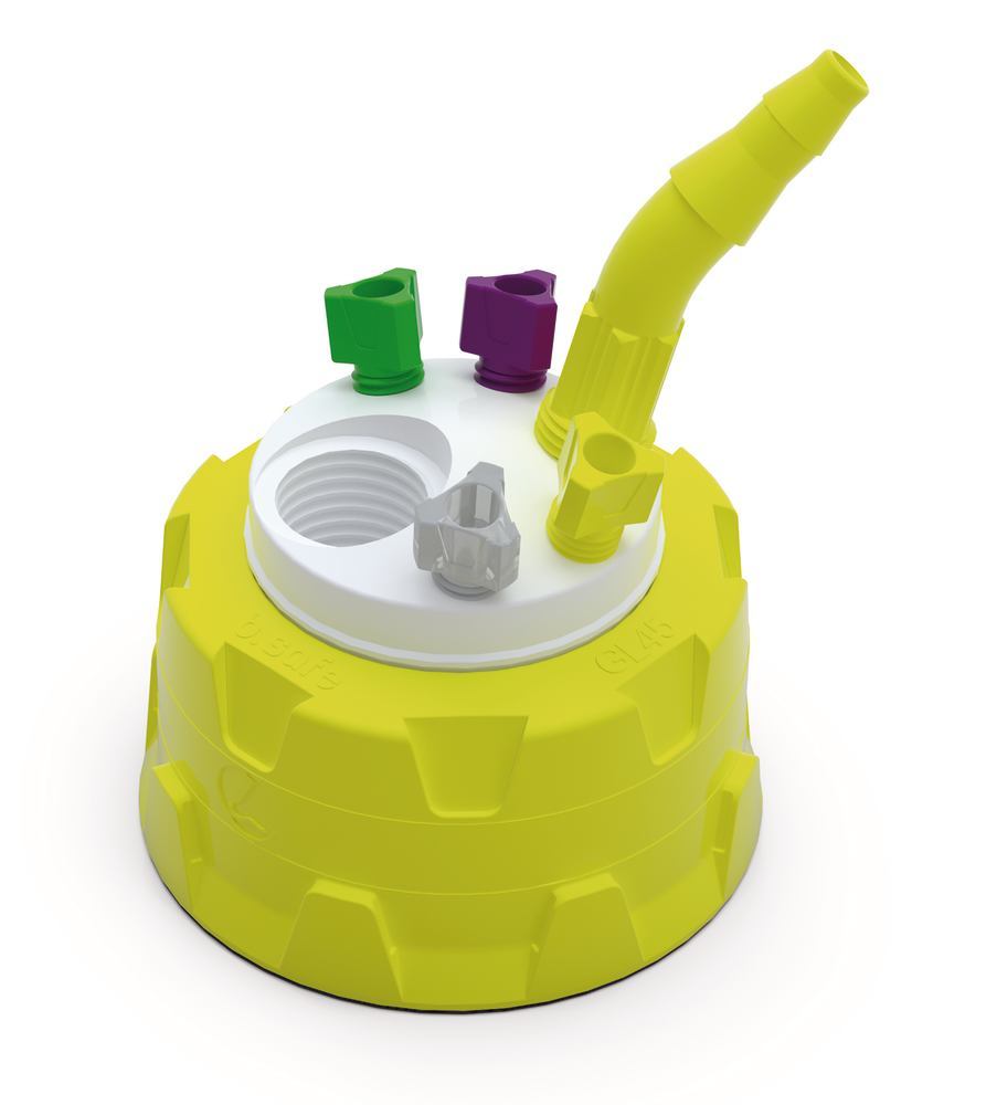 b.safe Waste Cap HPLC screw cap , GL 45, type C, 1 unit(s) - Luminix Health