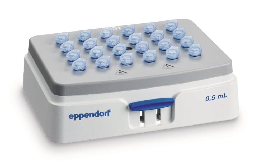 Interchangeable block, for 24 x 0.5 ml reaction vials, 1 unit(s) - Luminix Health