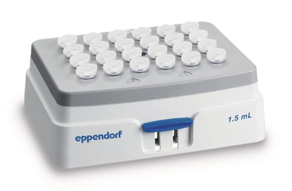 Interchangeable block, for 24 x 1.5 ml reaction vials, 1 unit(s) - Luminix Health