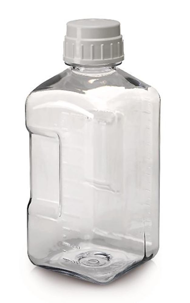 Narrow mouth bottle square, , PC, 2 l, 1 unit(s) - Luminix Health
