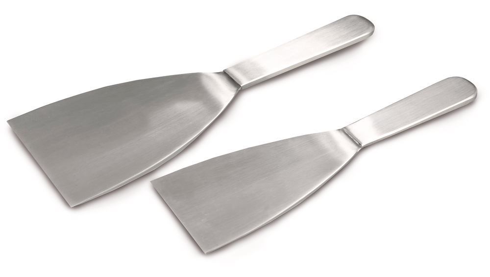 Scraper made of stainless steel V4A, L 230 x W 75 mm, 1 unit(s) - Luminix Health