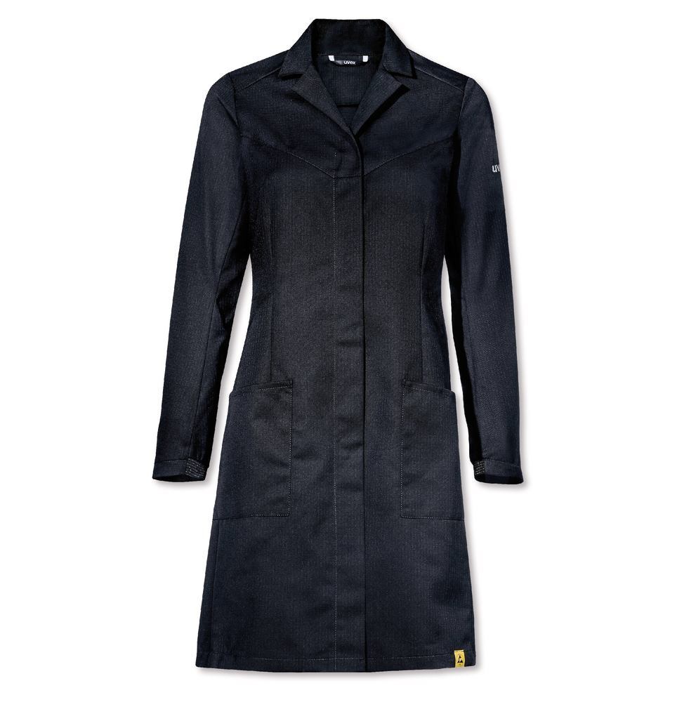 uvex suXXeed ESD 7463 women's coat, graphite, size XS, 1 unit(s) - Luminix Health