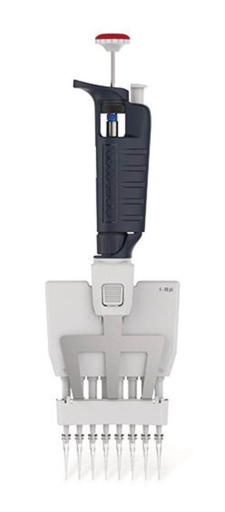 Multi-channel microlitre pipette, Pipetman®, 8-channel, 1-10 µl , 1 unit(s) - Luminix Health