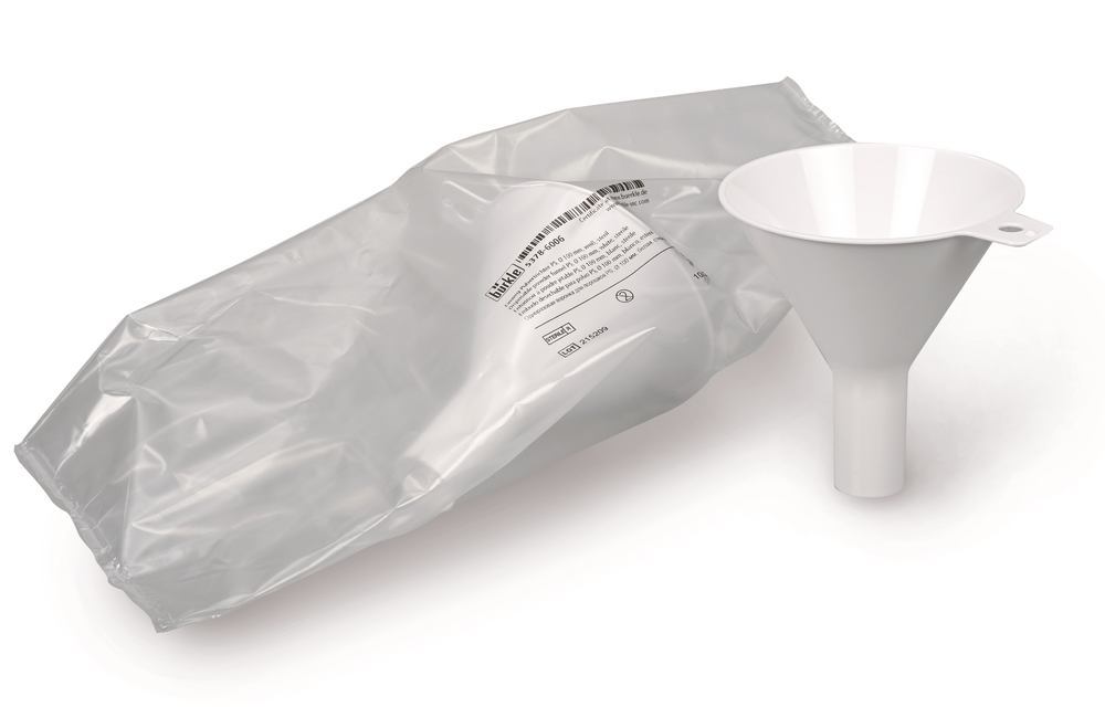 Disposable powder funnel, PS, , white, sterile, 10 unit(s) - Luminix Health