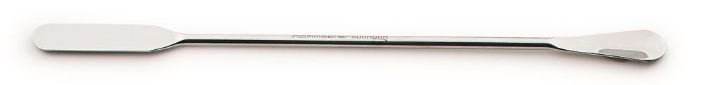 U-shaped spoon spatula, straight, Overall length 180 mm, 1 unit(s) - Luminix Health
