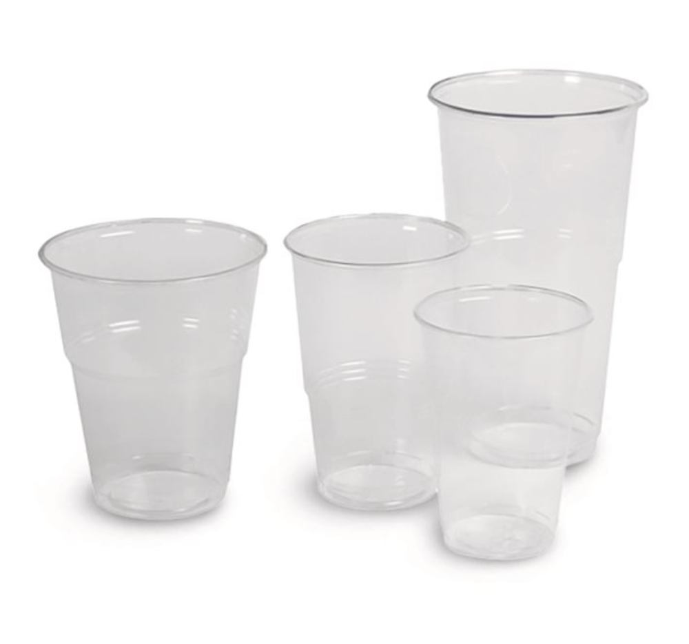Organic PLA beaker, 400 ml, 70 unit(s) - Luminix Health