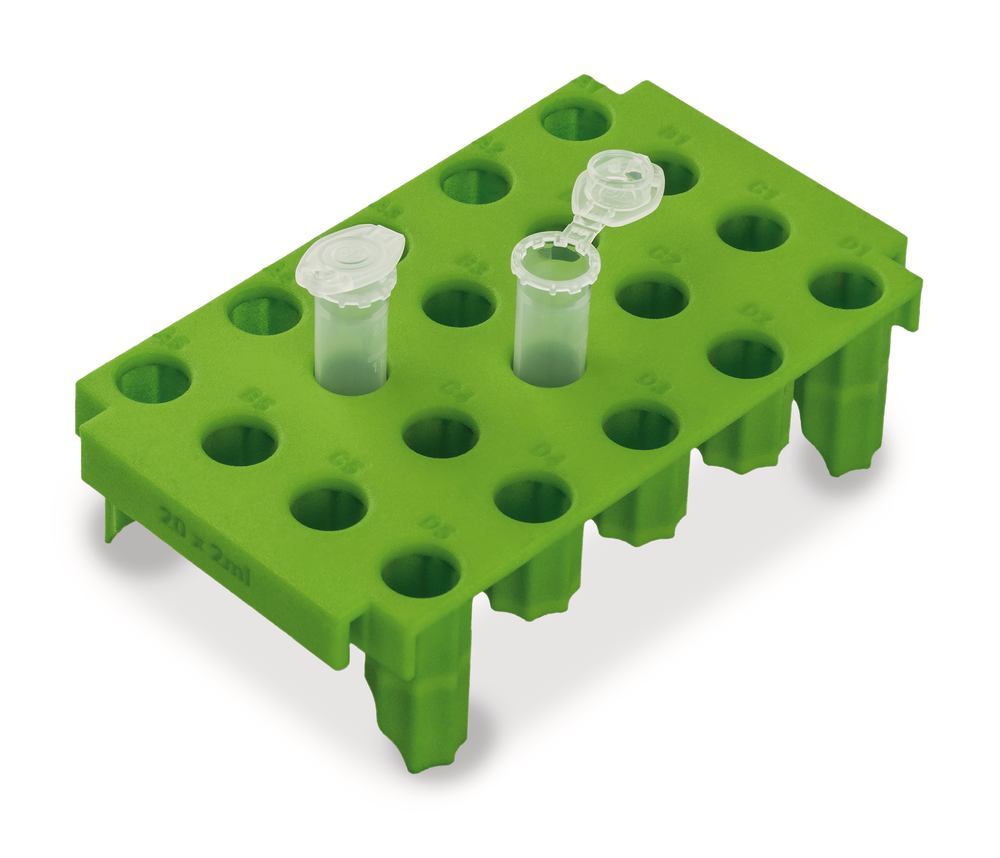 Storage box insert f. micro-react. vials, 20 x 2 ml, 1 unit(s) - Luminix Health