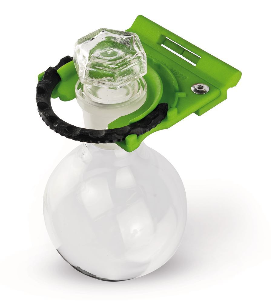 Holder f. glassware w. gr. gl. joint 29 , with locking device, 1 unit(s) - Luminix Health