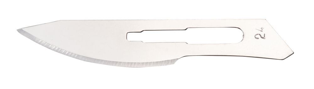 Scalpel blades, type 24, Sterile, 100 unit(s) - Luminix Health