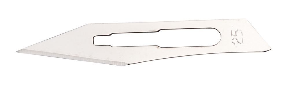 Scalpel blades, type 25, Sterile, 100 unit(s) - Luminix Health