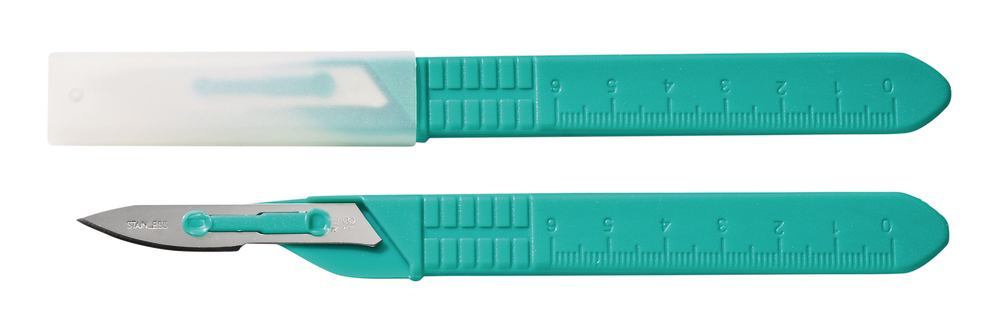 Disposable scalpel, Sterile, type 18, 10 unit(s) - Luminix Health