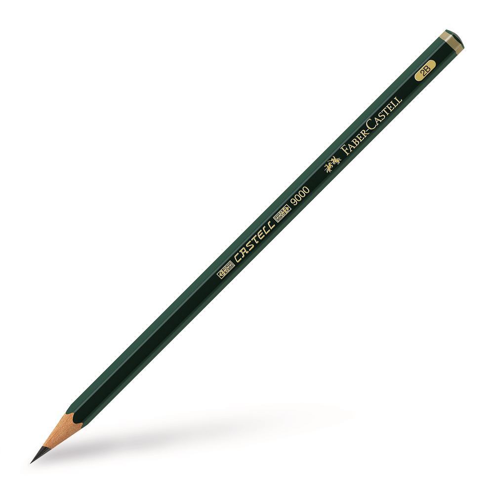 Castell 9000 2B pencil, 12 unit(s) - Luminix Health