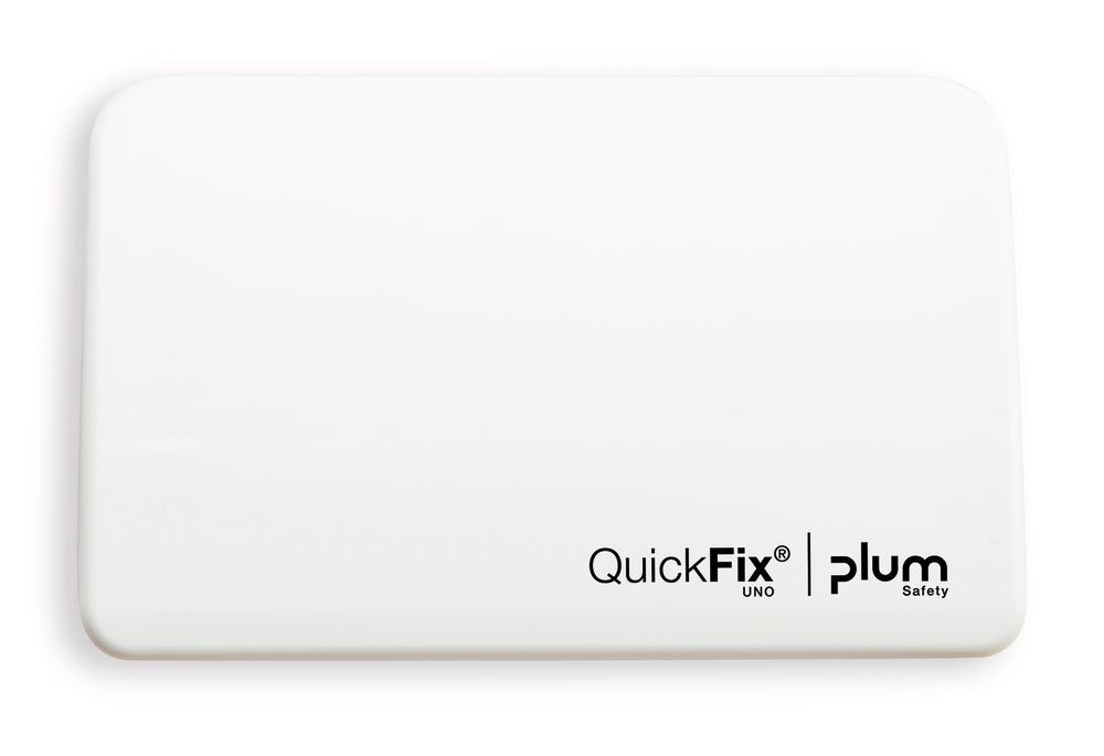 QuickFix UNO plaster dispenser, White, without plasters, 1 unit(s) - Luminix Health