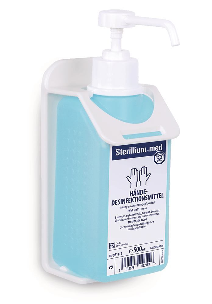BODE Plus wall holder, plastic, For 350/500 ml BODE bottles, 1 unit(s) - Luminix Health