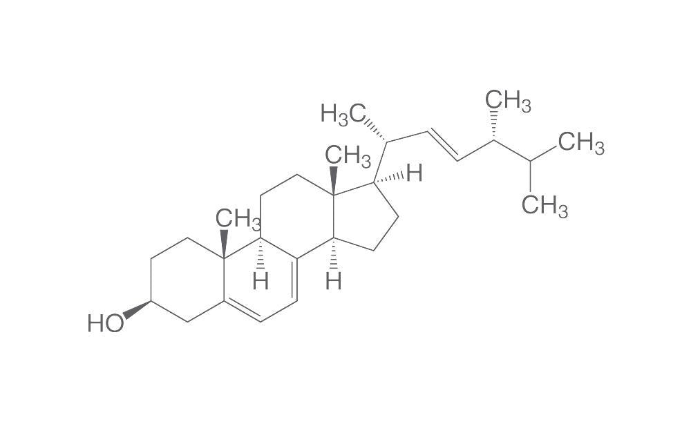 Ergosterol, min. 94 %, for biochemistry, 10 g, glass - Luminix Health