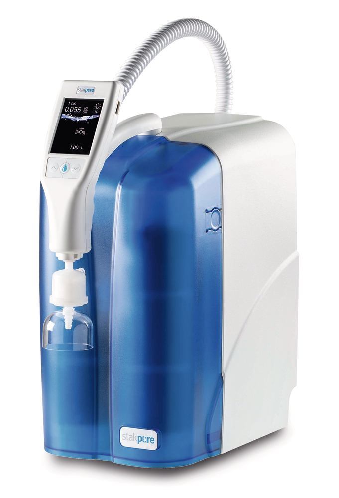 (Ultra)pure water system, OmniaTap xs touch8 Blueline UV-TOC, w/o tank - Luminix Health