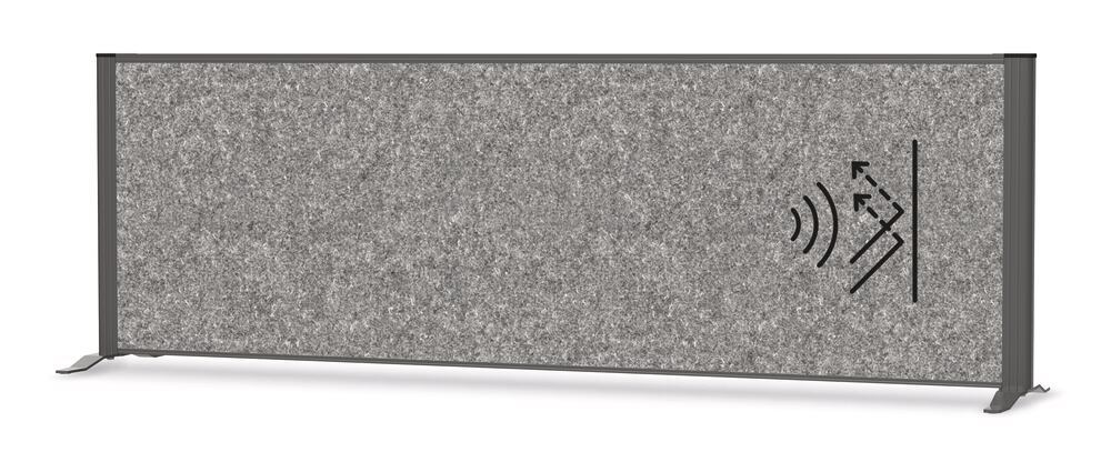 Bureauscherm 1600 x 350 x 527,5 mm, MAUL, art. 1XTW.1