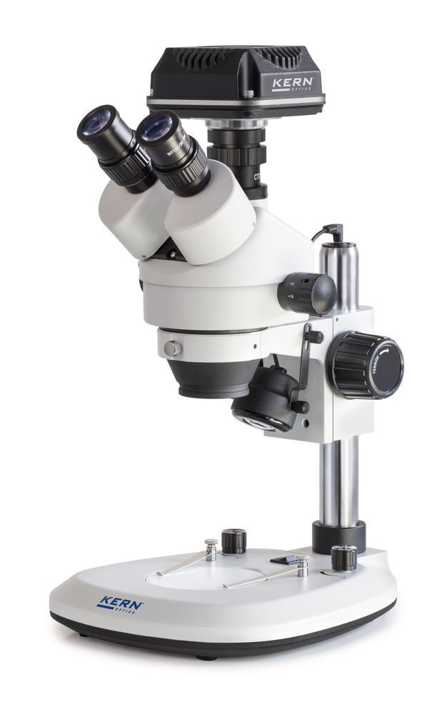 Stereo zoom microscope OZL 464, trinocular, set with camera, 1 unit(s) - Luminix Health