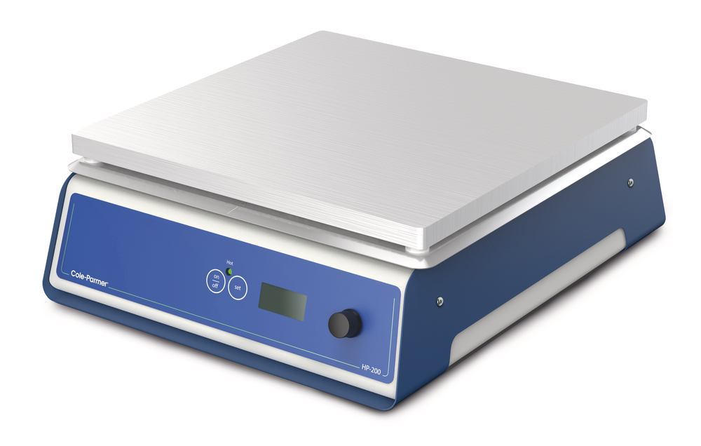 HP-200D-L-C digital hot plate , 1200 W, 50-450 °C, , 1 unit(s) - Luminix Health
