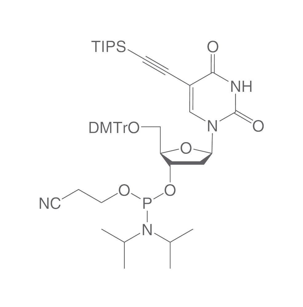 TIPS-5-Ethynyl-dU-CEP, min. 90 %, 100 mg, plastic - Luminix Health