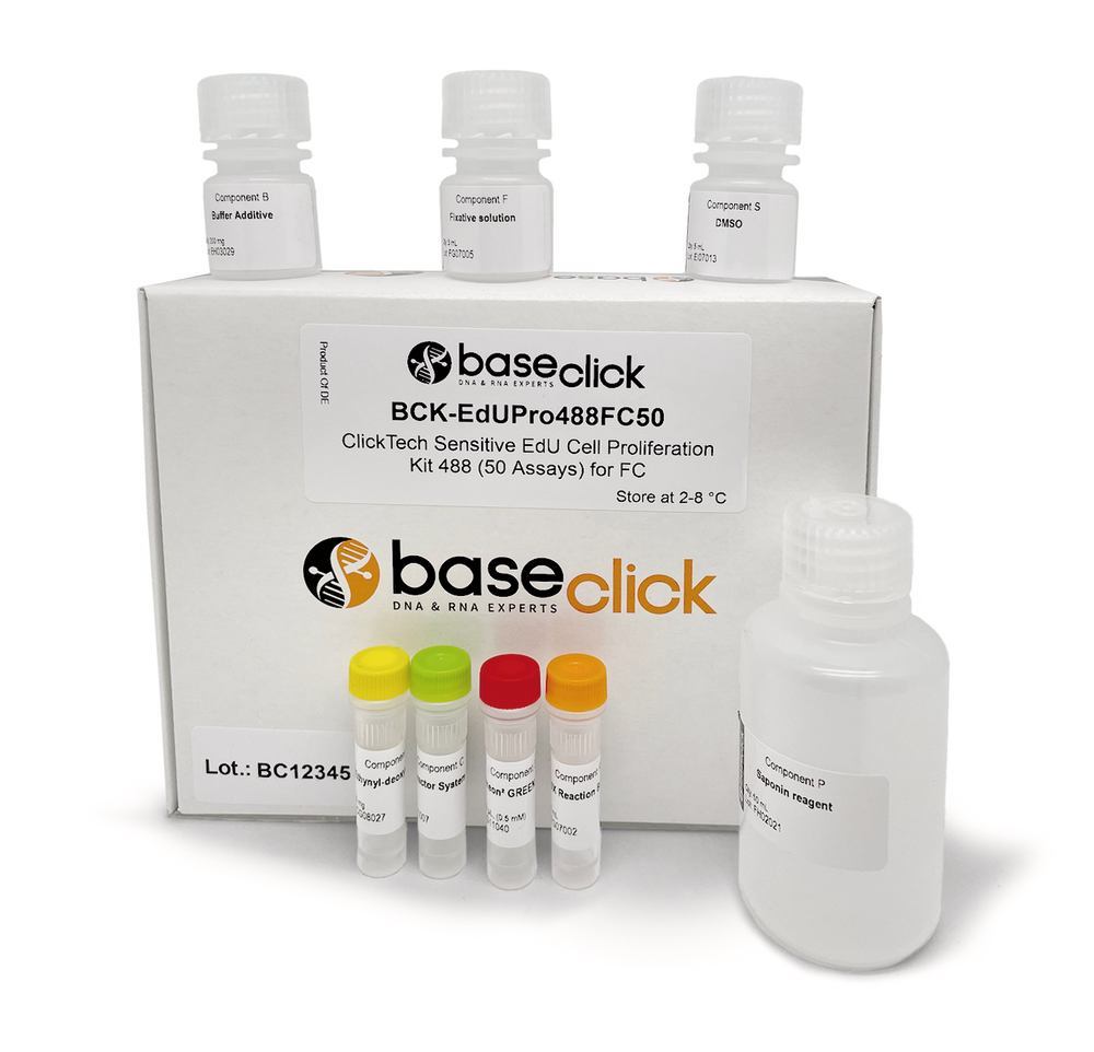 ClickTech EdU Kit 647 Sensitive, for Flow Cytometry, 1 kit, cardboard - Luminix Health