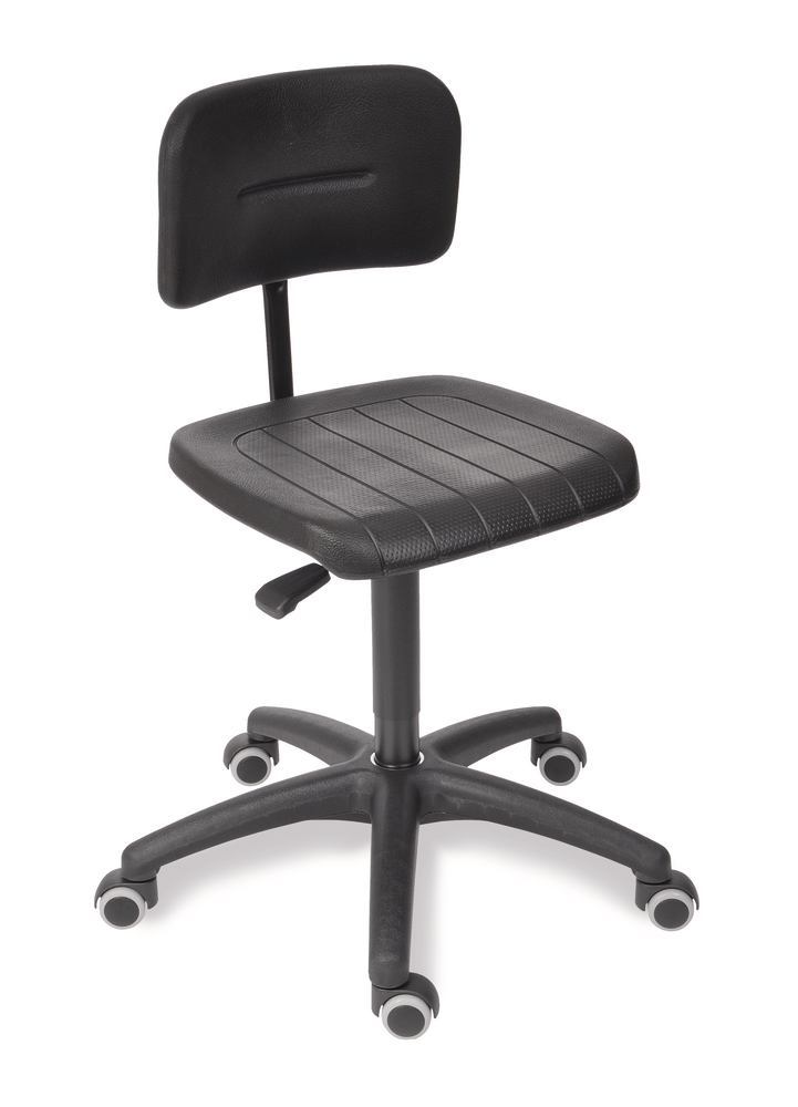 Eco model office chair, PU foam, rollers, 1 unit(s) - Luminix Health