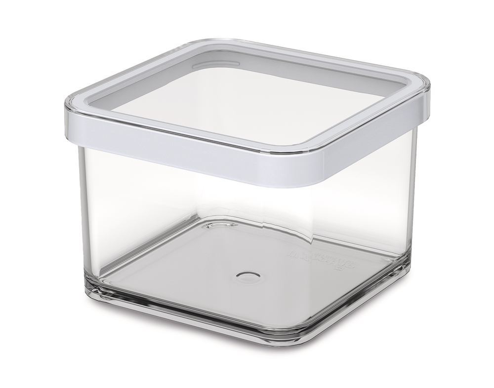 LOFT Square box, White styrene-acrylonitrile (SAN) 500 ml, 1 unit(s) - Luminix Health