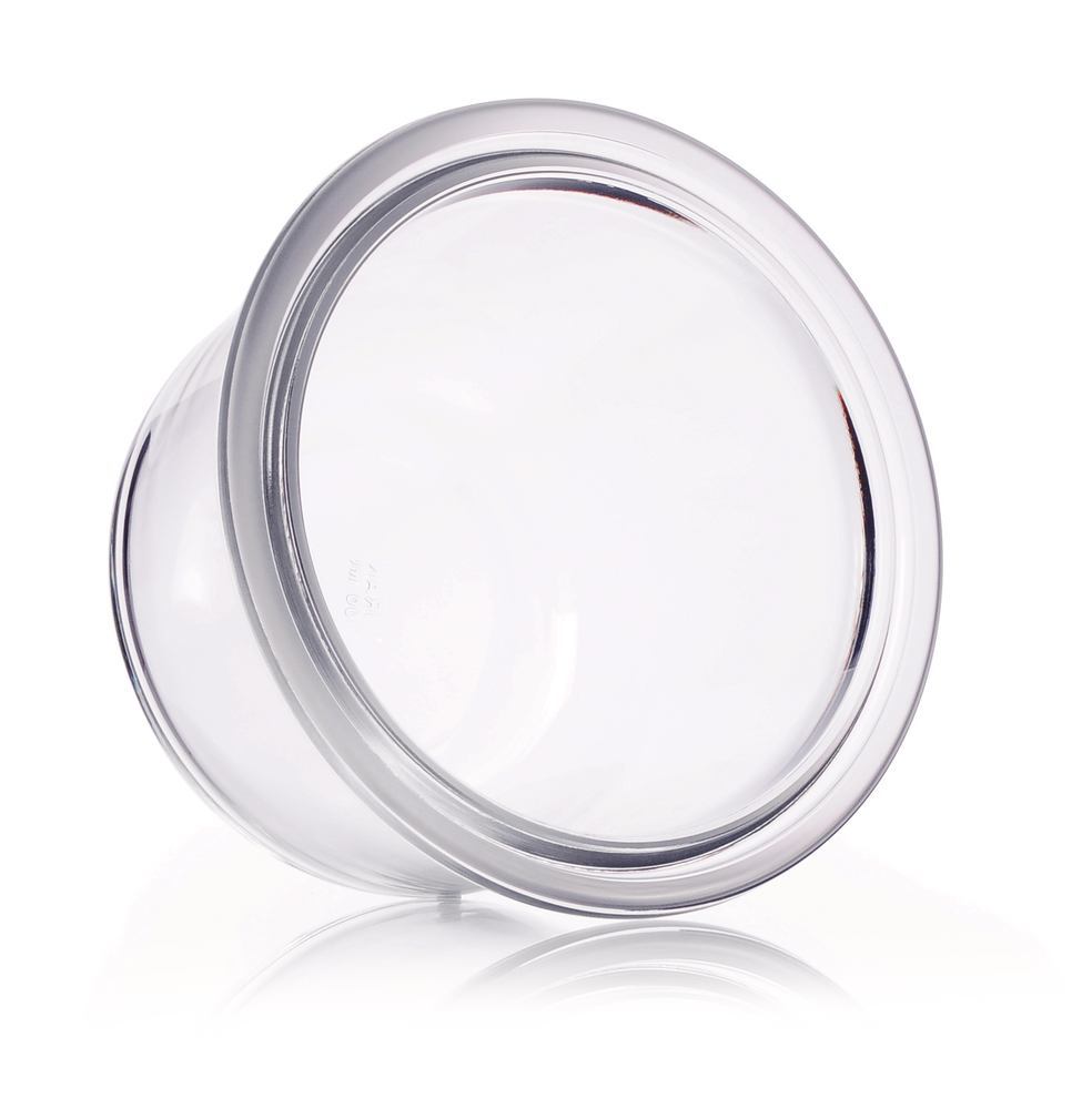 Flat flange beaker, DURAN®, DN150,, with groove, 1000 ml, 1 unit(s) - Luminix Health