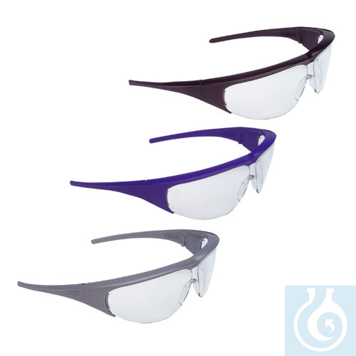 neoChoice Schutzbrille, Scheibe klar, Bügel schwarz