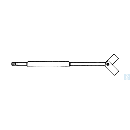 neoLab® KPG stirrer with PTFE blade for flask 2000 ml - Luminix Health