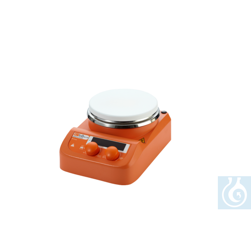 sunlab® Digitaler Mini Magnetrührer mit Heizung bis 280°C, 1500 UpM
