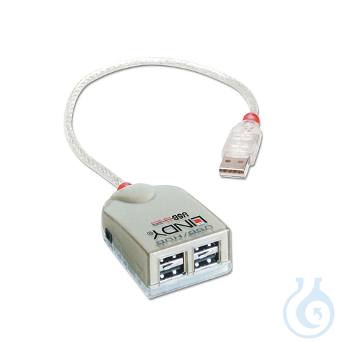 USB Hub 2.0 4 Ports, USB hub with 4 ports - Luminix Health